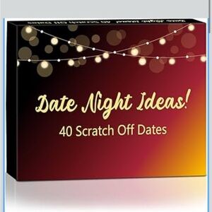 Date Night Scratch Off Cards -40 pack